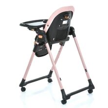 Дитячий стільчик для годування EL Camino 1037 CRYSTAL Rose Gold