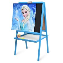 Дитячий двосторонній мольберт Bambi M 063 Frozen (з затиском для паперу, магнітна)